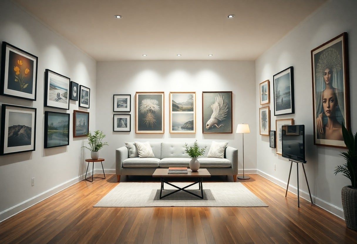 Come trasformare casa in galleria d'arte personale
